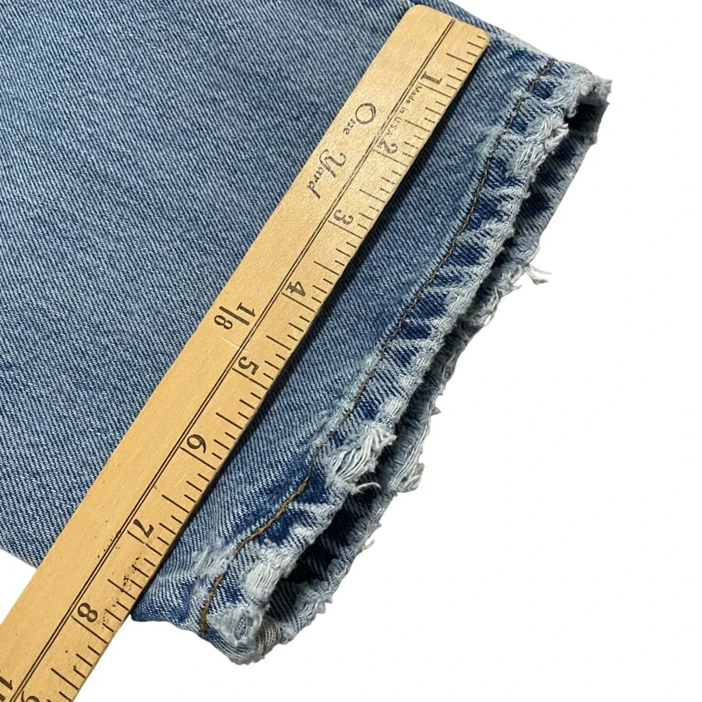 Levis 550 Relaxed Fit Jeans Mens 38x34 Light Wash Denim Blue 00550-4891 Vintage